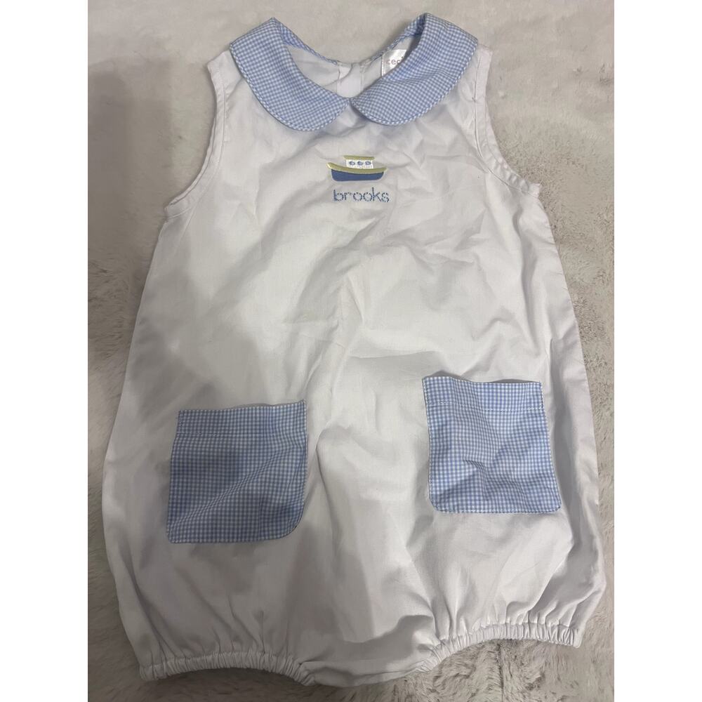 Charming Cecil & Lou Brooks Baby Bubble Romper Size 2T